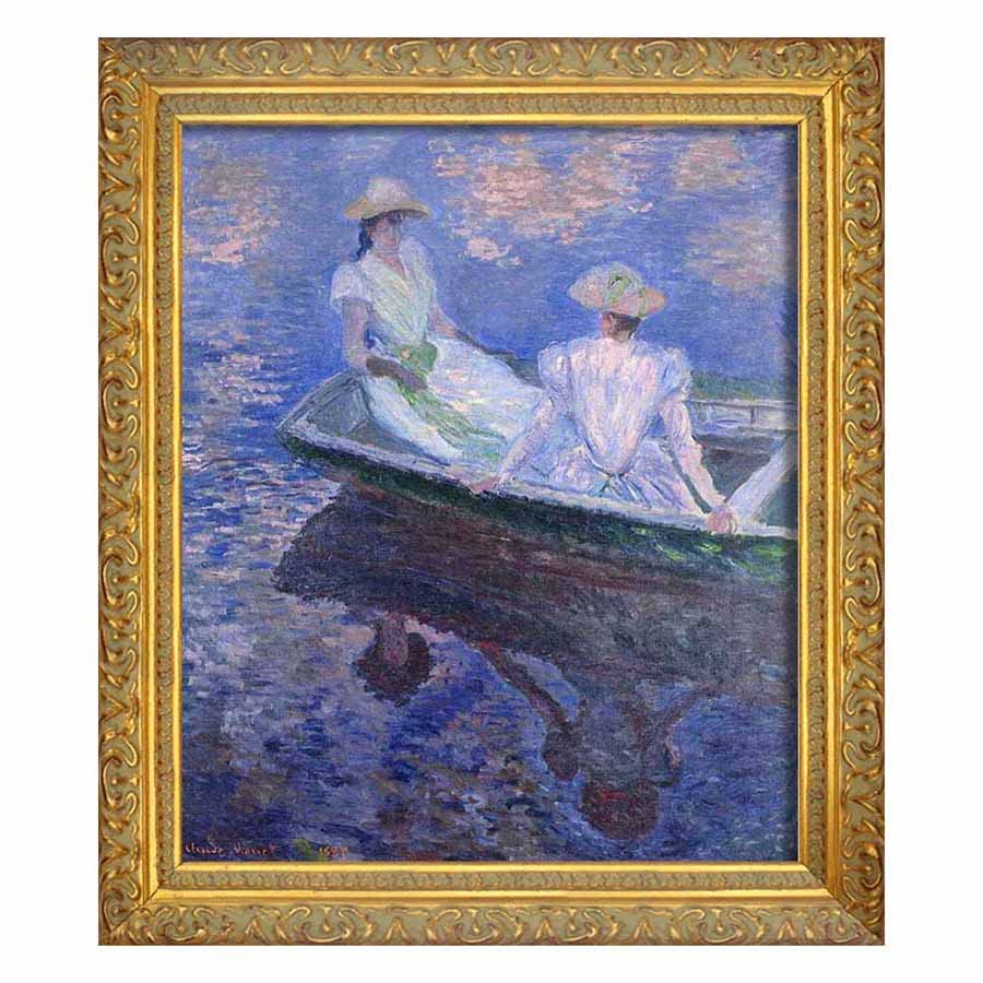 クロード・モネ、「Young Women in Boat」、厳選 クロード・モネ、「Young Women in Boat」、厳選 - メルカリ